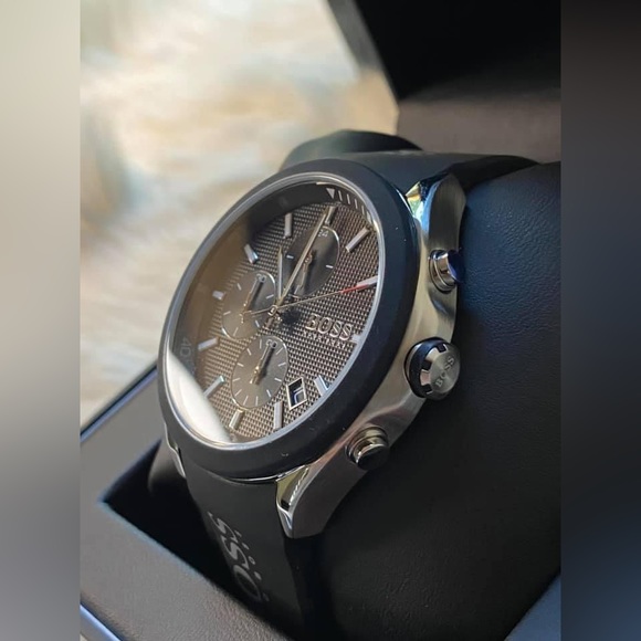 HB1513716 - Hugo Boss Men’s Velocity Black Watch - Picture 4 of 12